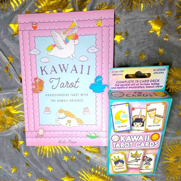 Kawaii - Understanding Tarot w/ the Kawaii Universe Book & Card Deck Set NEW - Picture 5 of 7